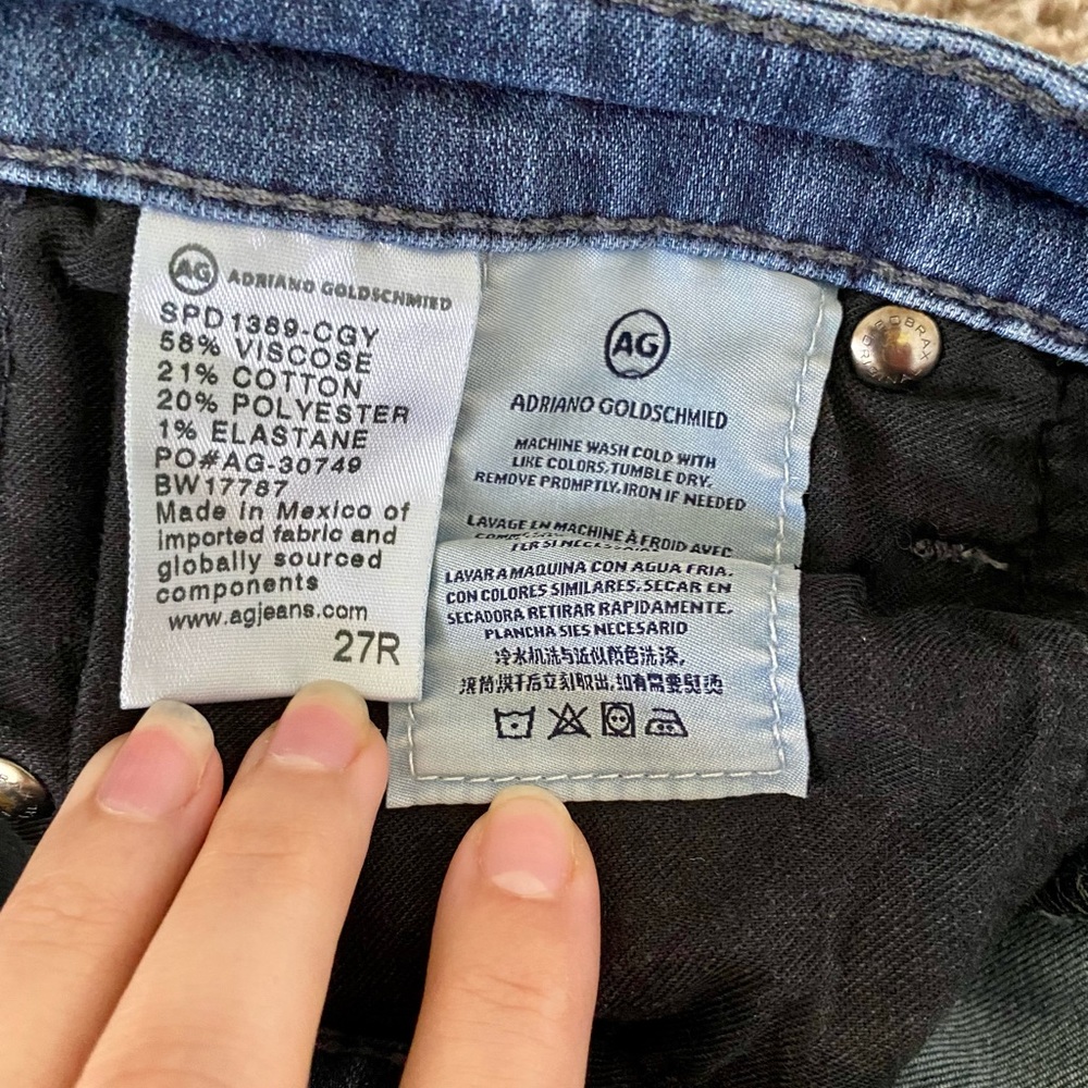 Adriano Goldschmied skinny ankle jeans. Size 27 Regular - Picture 5 of 9